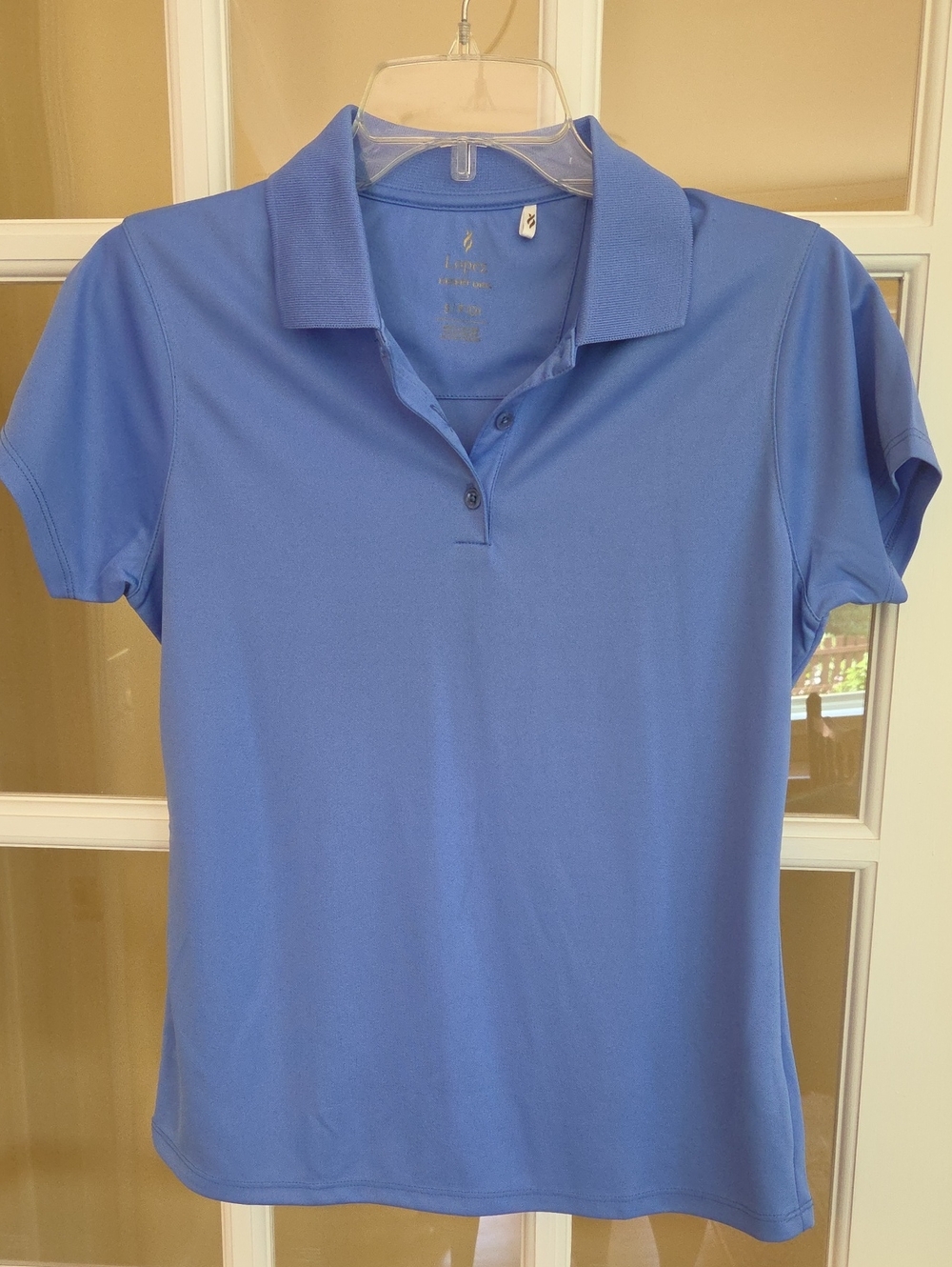 Nancy Lopez- Blue Golf Polo- Desert Dry- Size: SP